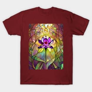 Stained Glass Lily T-Shirt